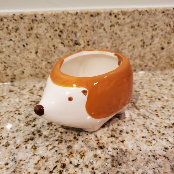 Animal Planters, Woodland 4pc Set, Squirrel Deer Owl Hedgehog plant pots - Picture 10 of 11